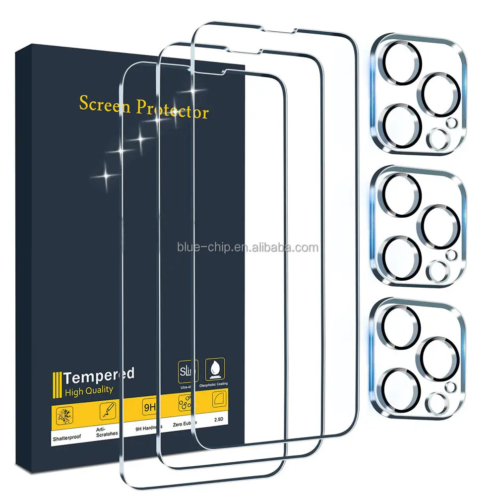 Ailun Tempered Glass Screen Protector For Iphone 13 12 3 Pack Buy