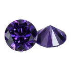 Redoors factory wholesale tanzanite color 5A grade round cut loose gemstone cubic zirconia for jewelry making