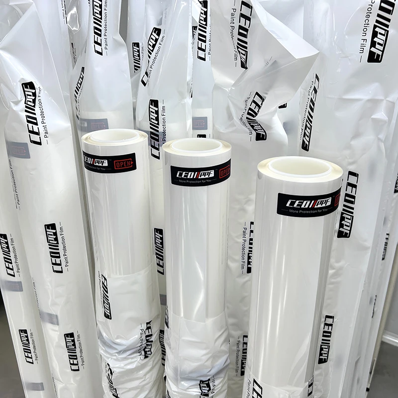 Sand Proof Color Changing Infrared Proof TPU Paint Protection Film with 10 Years Warranty and 1.52*15m Size