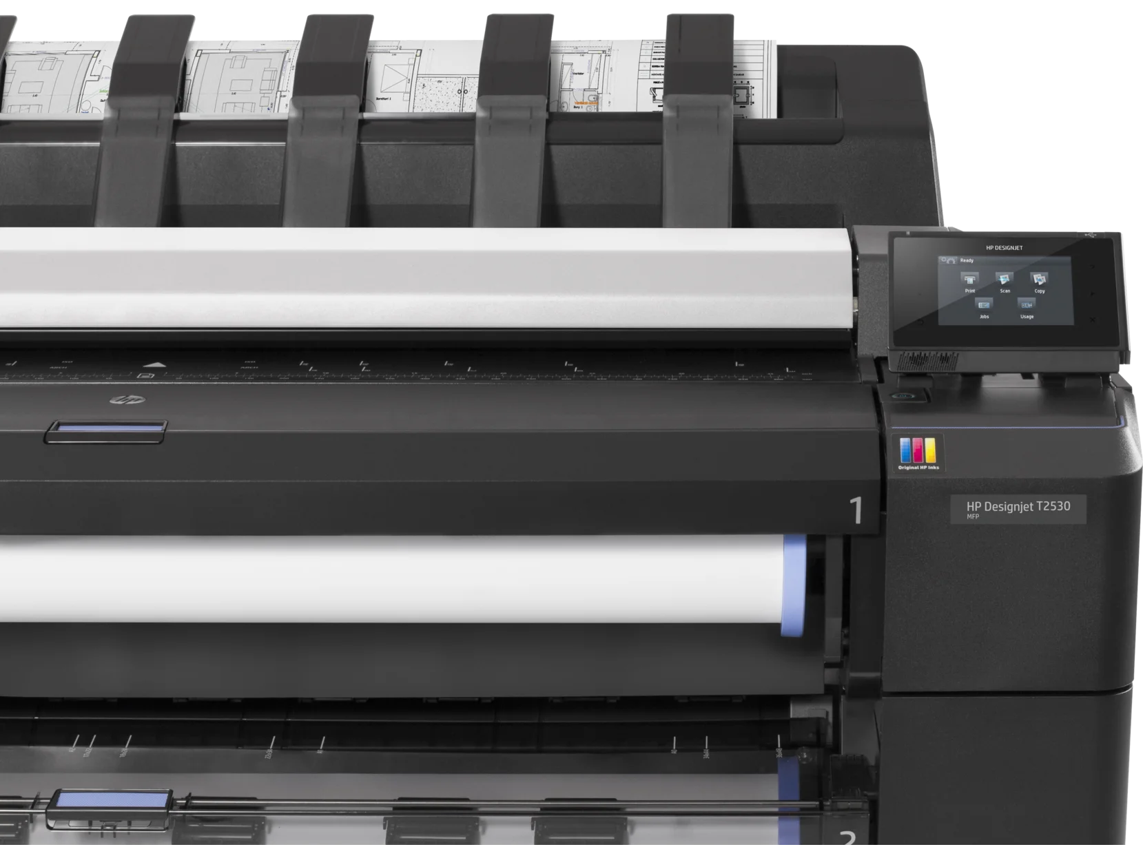 Refurbished High Productivity Multifunction Plotter Large Format Graph Traceur Used Inkjet Printers for Hp T1530 T2500 T2530