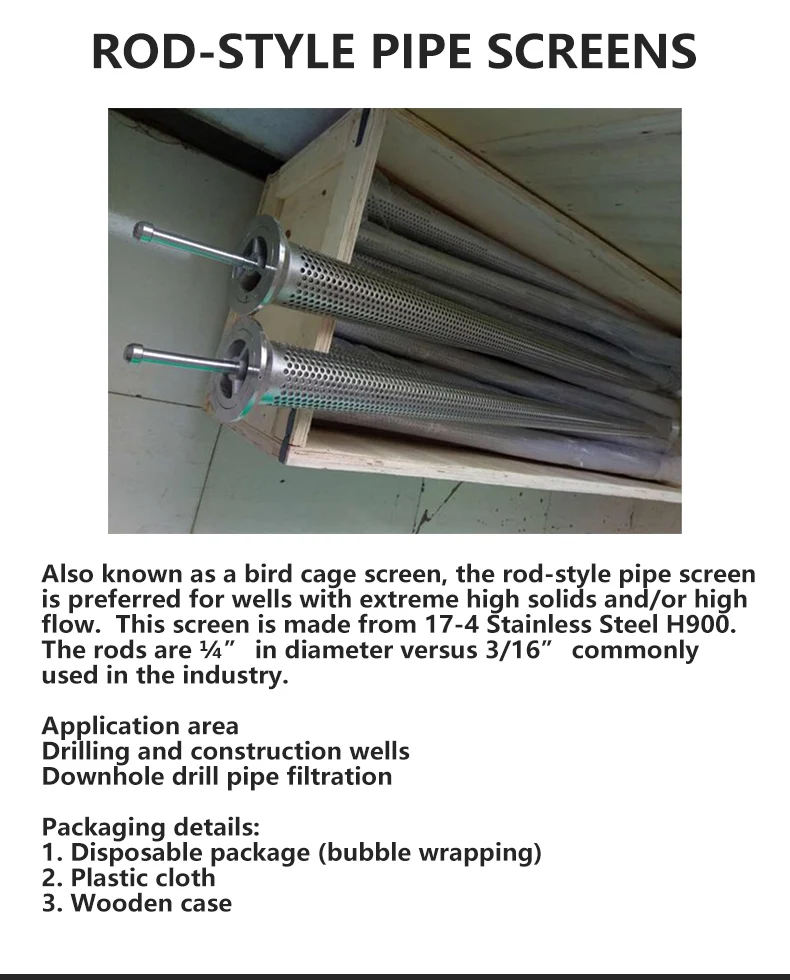 product-750-930.379746835443 Drill Pipe Screens 18 Inches 11 gauge screen