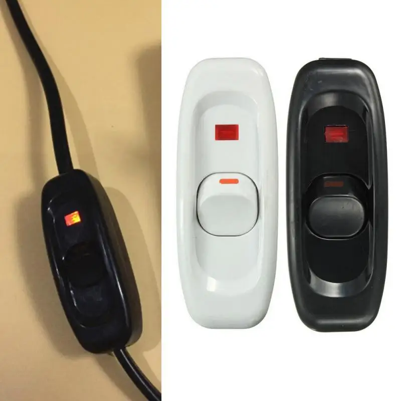Interrupteur à Tirette (lanière) Pour Lampe De Table Ou Luminaire - Fil Avec Bouton ON/OFF - Neuf