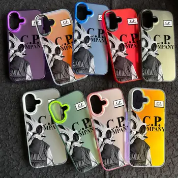 Cp Company Phone Case Shell for Iphone 16 Plus 15 PRO 12 13 Mini 14 Plus 11 Pro Max 7 8 XR Fashion Imd Phone Cover