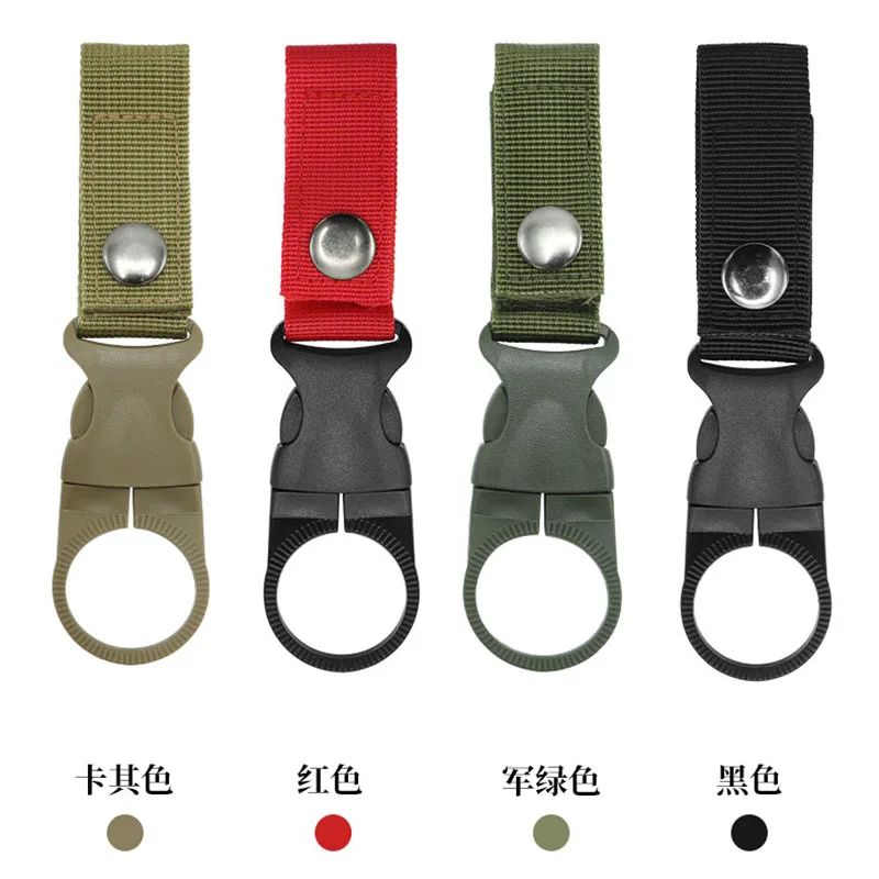 Multifunctional Hanging Buckle Nylon Kettle Buckle Suitable for Tactical Backpacks Belts Hanging Buckle