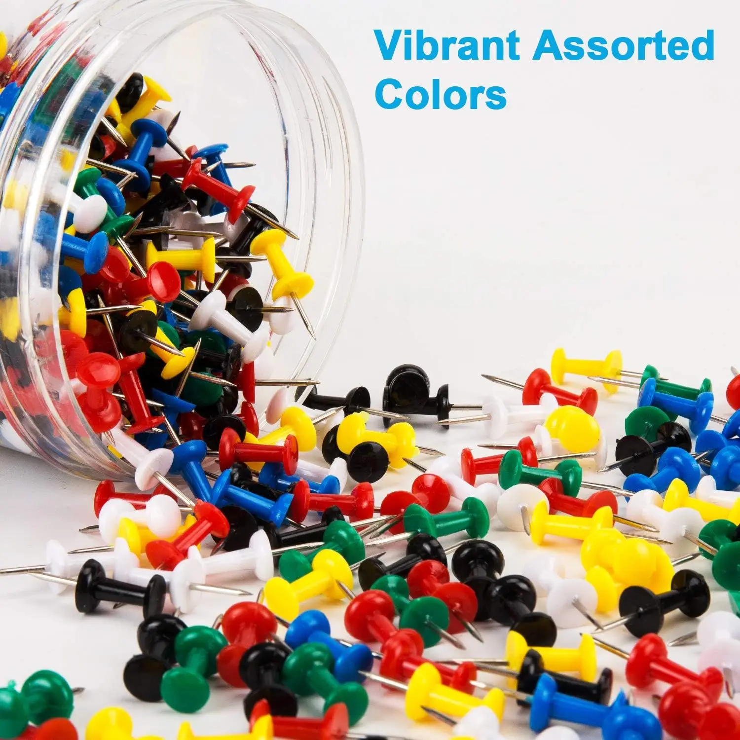 Wholesale Office Supplies Colorful Thumbtack Drawing Pins for Effective Organization details