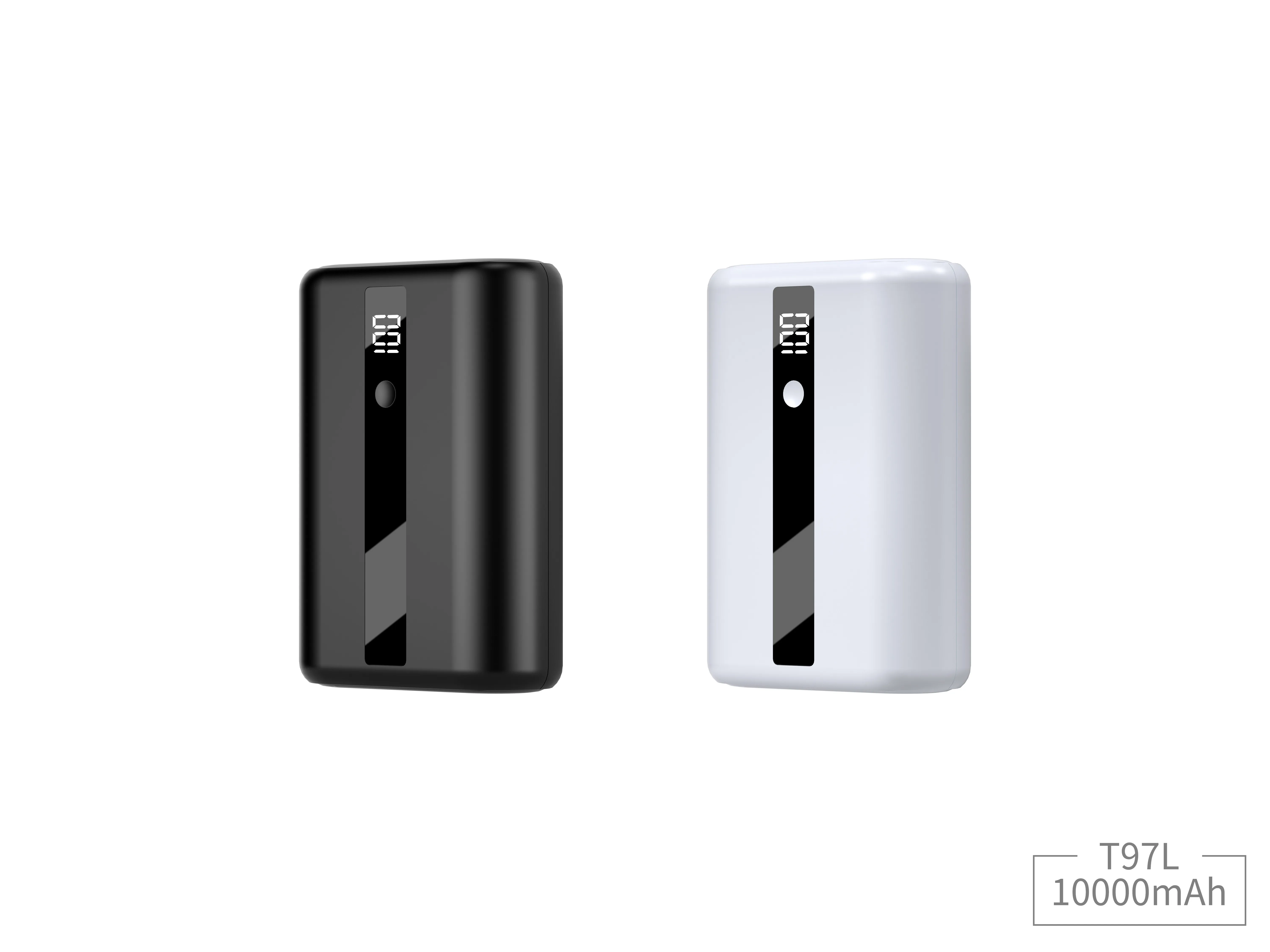 RingTeam 10000mAh High-Capacity Power Banks T97L With LED Digital Display Fast Charger Portable Mobile Charger Power Bank factory