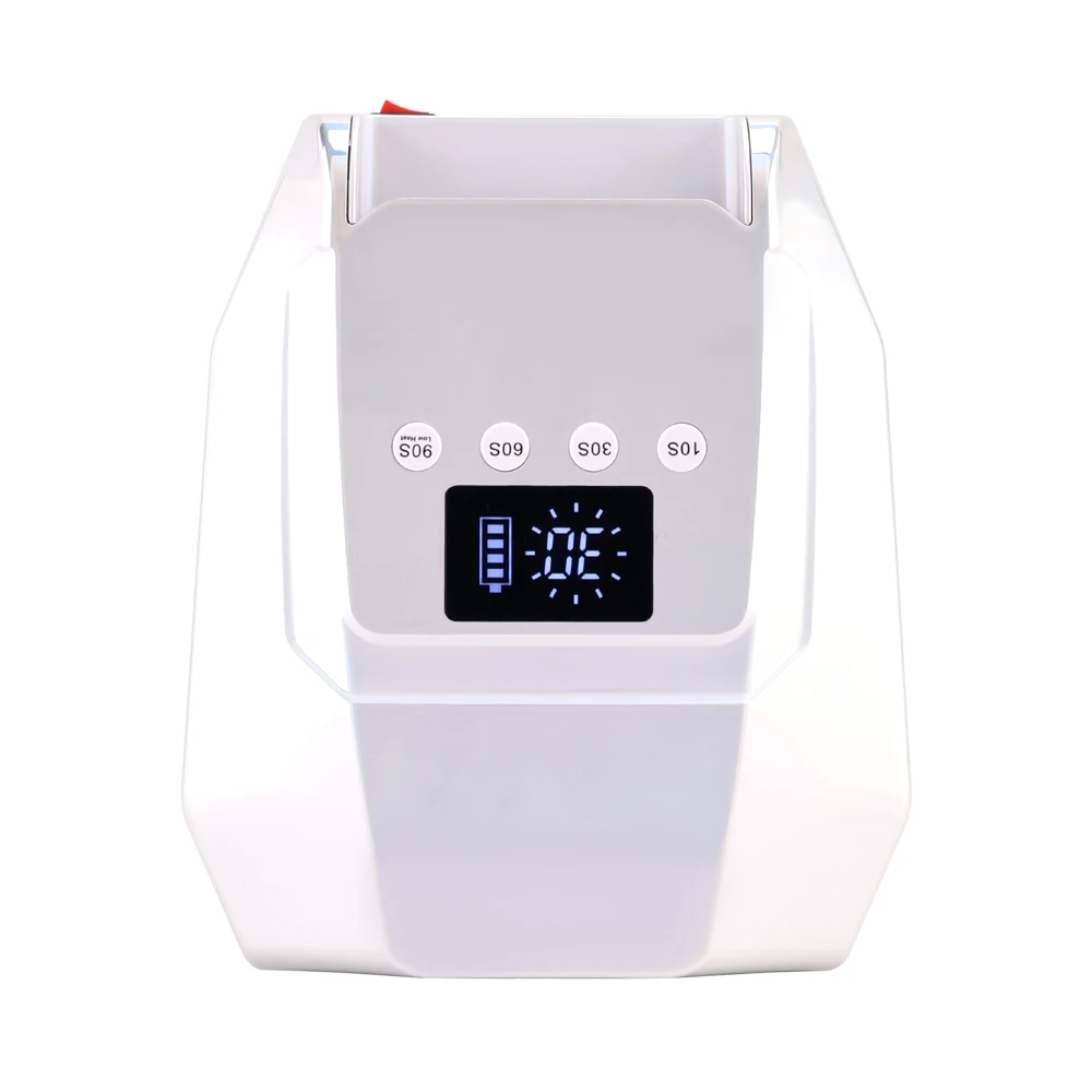 2025 New Design Gradient Color 98W Portable Cordless Pro Cure LED Nail Lamp Professional Low Heat Function for Nail Salon