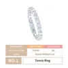3.0mm round tennis ring