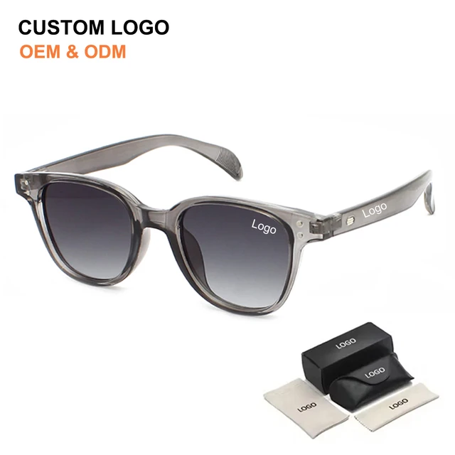 New Design Retro Mens Round Frame Sunglasses Unisex UV400 Protection Sunglasses Women Shades Custom Sunglasses logo