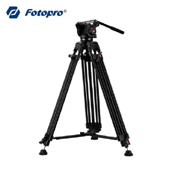 Aluminum Alloy Panoramic Fluid Damping Head Professional Dslr Camera Video Tripod