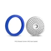 Silver(1PCS Shower Head,1PCS Gasket)