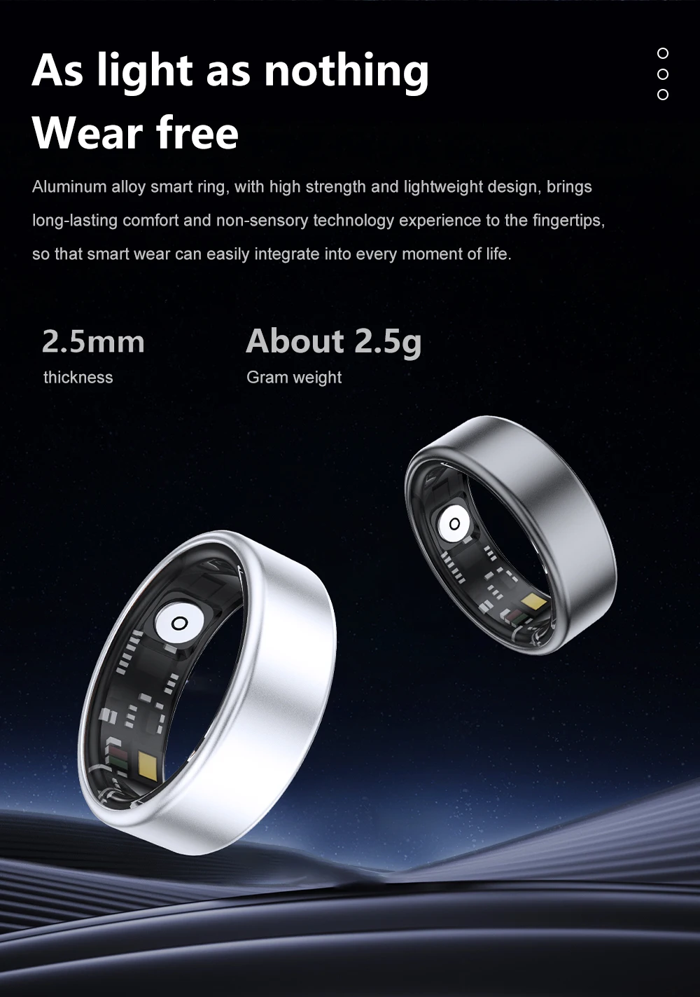 If you are searching for a supplier of a product with perfect quality control and highly competitive prices, which gives you an advantage in expanding your local market, then contact us now!  Competitive suppliers of  Heart Rate Blood Oxygen Health Monitoring Smart Rings 5ATM Waterproof Sports Mode SR06 Smart Ring for Sleep Tracker