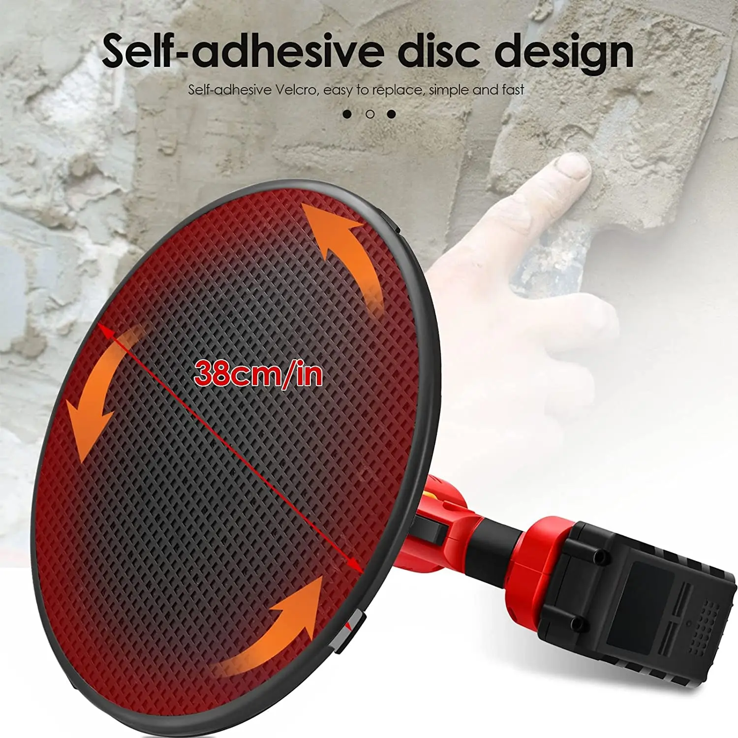 Mini Electric Power Trowel Rendering Machine Surface Finishing Screed Wall Plaster Smoothing Machine