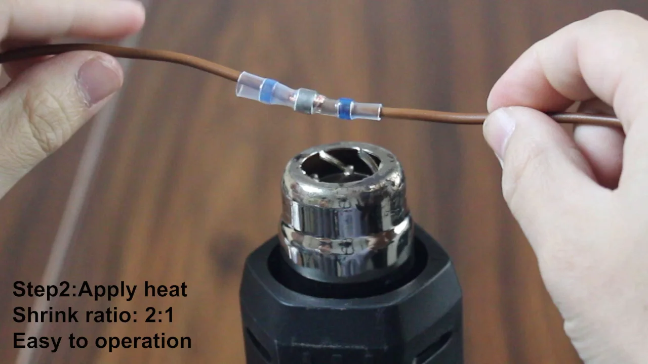 Deem Waterproof Heat Shrink Butt Connectors Solder Seal Wire Connectors
