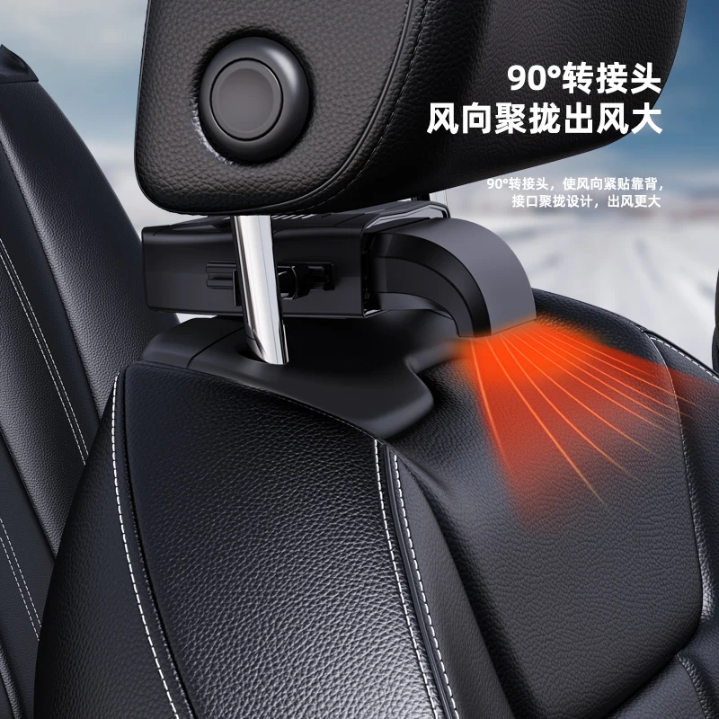 Миниатюрный Электрический воздушный обогреватель 12 В энергосберегающий вентилятор нагреватель портативный