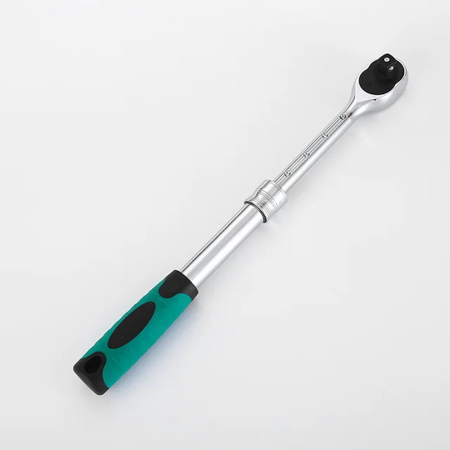 High torque quick retractable ratchet wrench 72 teeth large fly labor-saving socket wrench