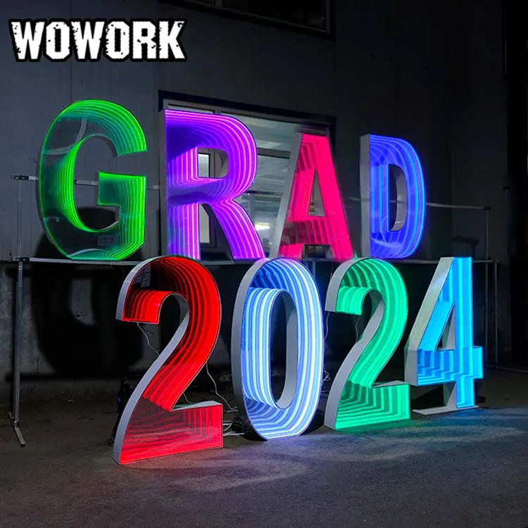 WOWORK, светодиодная 3D-лампа, 2 фута, 4 фута, 5 футов