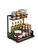 Black k lower sink rack