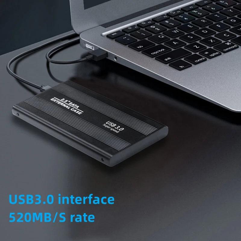 Новый корпус для жесткого диска, пластиковый внешний жесткий диск с USB на SATA, корпус для жесткого диска, корпус 2,5 USB 3,0, корпус в наличии, корпус Hd Externo на заказ