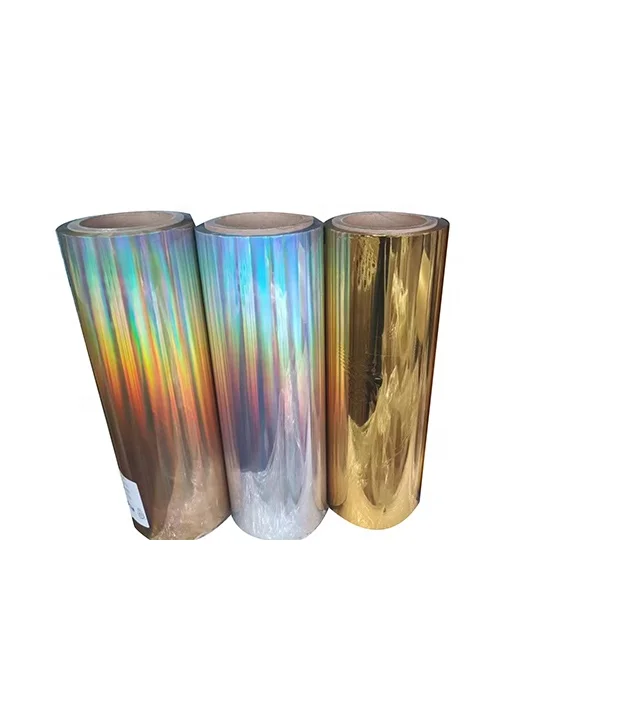 Factory wholesale Silver Cold UV DTF transfer AB film 60cm*100cm Golden Laser Waterproof AB film for golden transfer printing