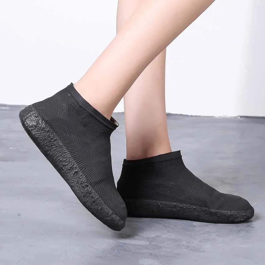 Shoe Cover Rubber Plastic Shoes Rainy Season Products Rubber Anti