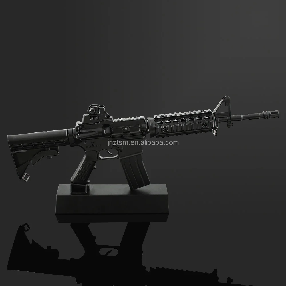 Wholesale Rifle Miniature Alloy Ar15 13 Mini Assemble Metal Gun Model