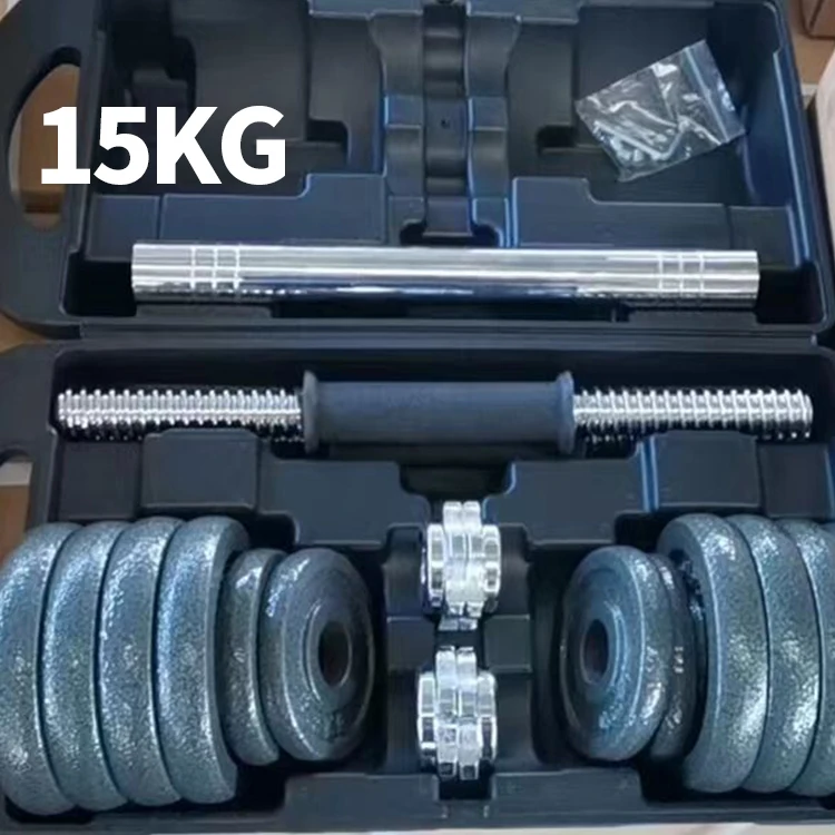 Adjustable Cast Iron Dumbbell Sets With Connector Option Weights Set