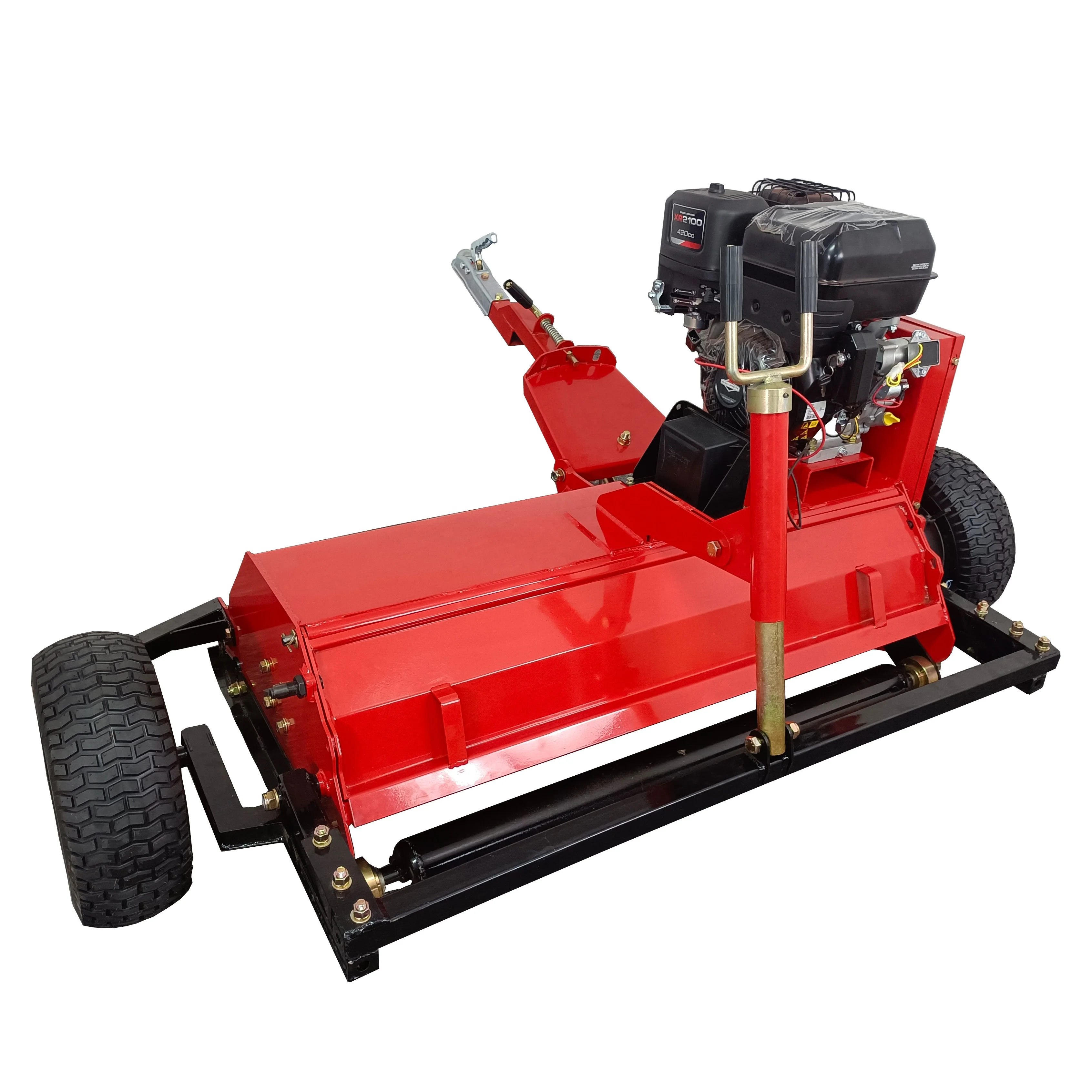 Hui Crawler Grass Cutting Machine Overgrown Land Grass Remote Control Lawn Mower