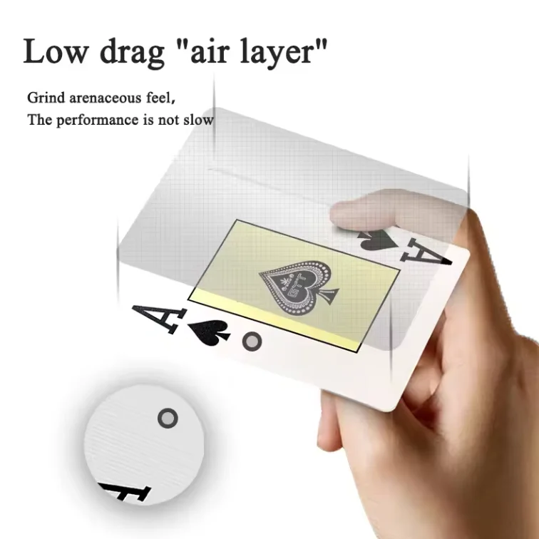 Большой шрифт Texas hold em ПВХ золото красный зеленый синий кофе продажа 100% пластиковые покерные карты с печатью на заказ игральные