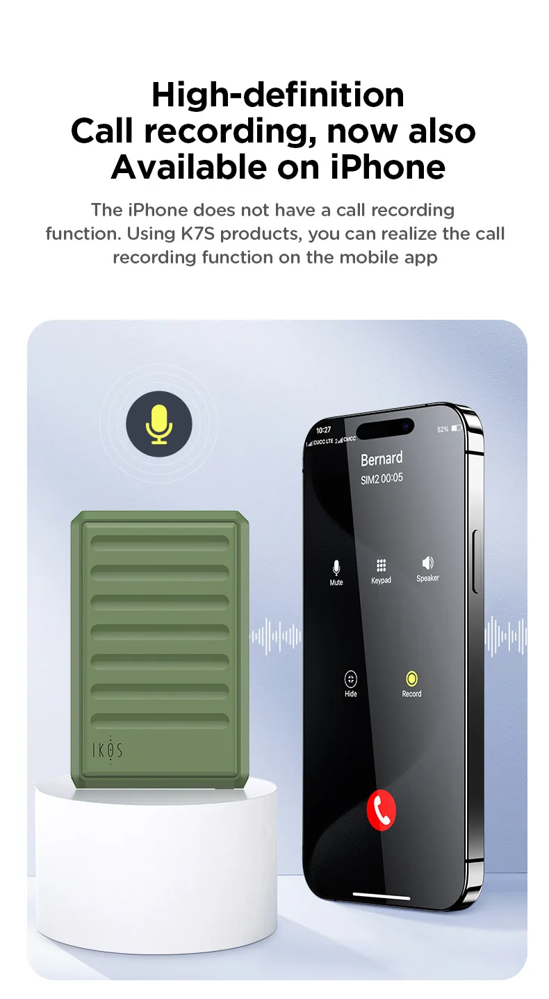 IKOS K7 Dual Triple SIM Card Adapter – Universal Mobile Phone