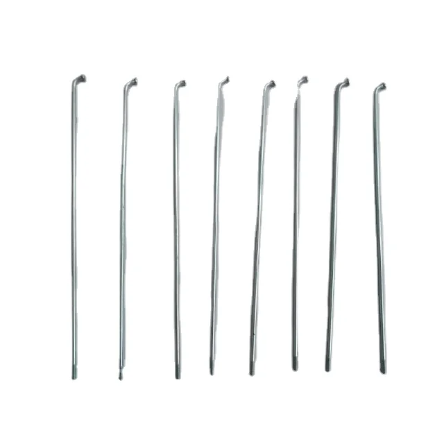 Rayons De Vélo En Acier Galvanisé 45 - Lot De 36 Rayons 13G (275 Mm) Avec écrous - Parfait Pour Réparation Roue VTT, Vélo Ville