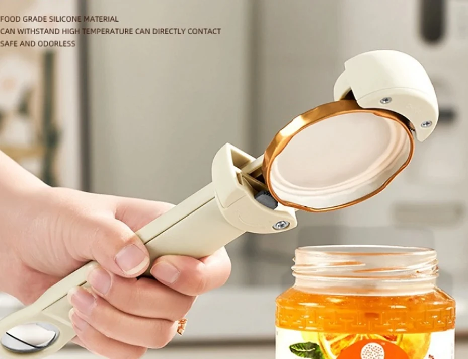 Jar Opener Can Bottle Opener Labor Saving Adjustable Cap Screwer For ...