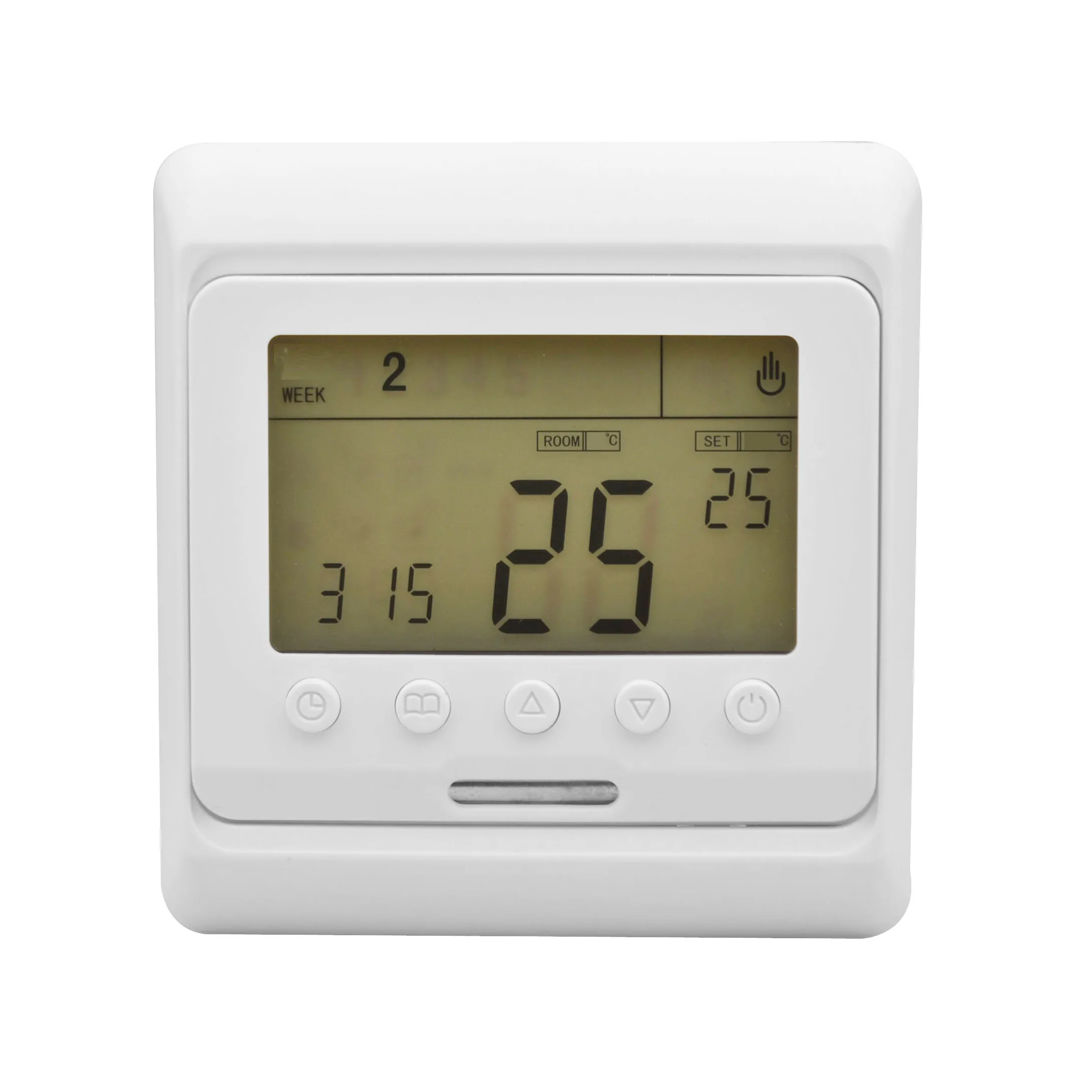 Kavolet Thermostat Intelligent 16A - Programmable Hebdomadaire Écran Tactile Pour Chauffage Électrique
