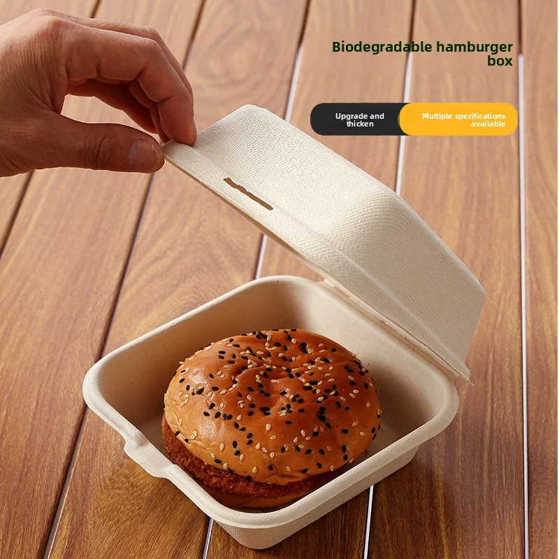 Wholesale Factory Price Disposable Biodegradable Bagasse Food Container Eco Friendly Take Away Packi