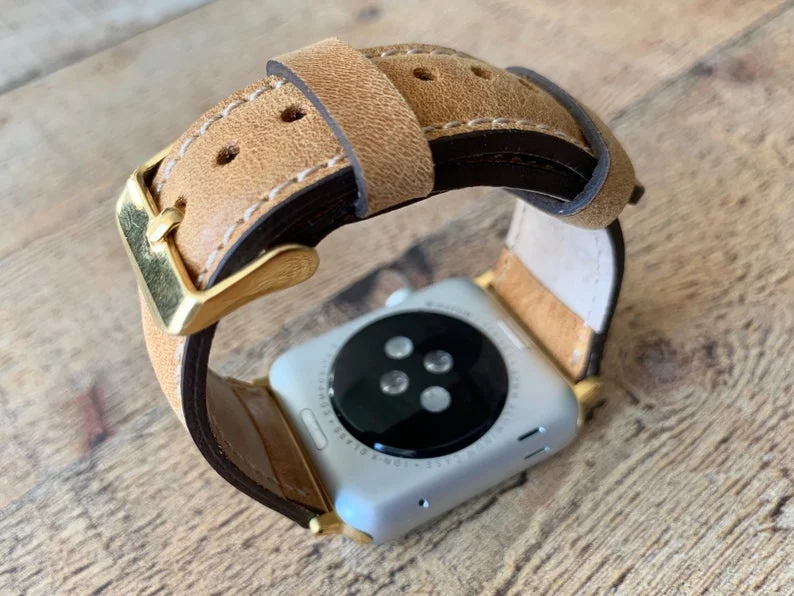 2020 New Color for Watch Band 42mm 38mm Leather Band Watch Smart  MCR-0076