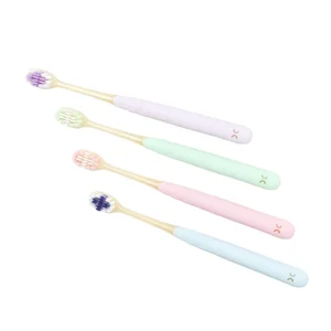 Rubber Handle Unique Design Toothbrush for Oral Care Free Sample Teeth Whitening Personalized Toothbrush