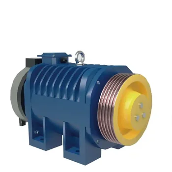 Elevator PMS Gearless Traction Machine Permanent Magnet Synchronous Traction Machine
