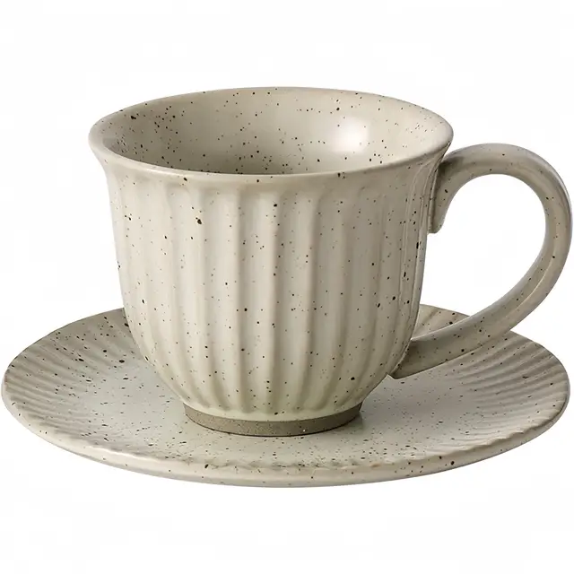 Customizable Vintage Ceramic Coffee Mug and Tea Tray Set espresso cup ceramic