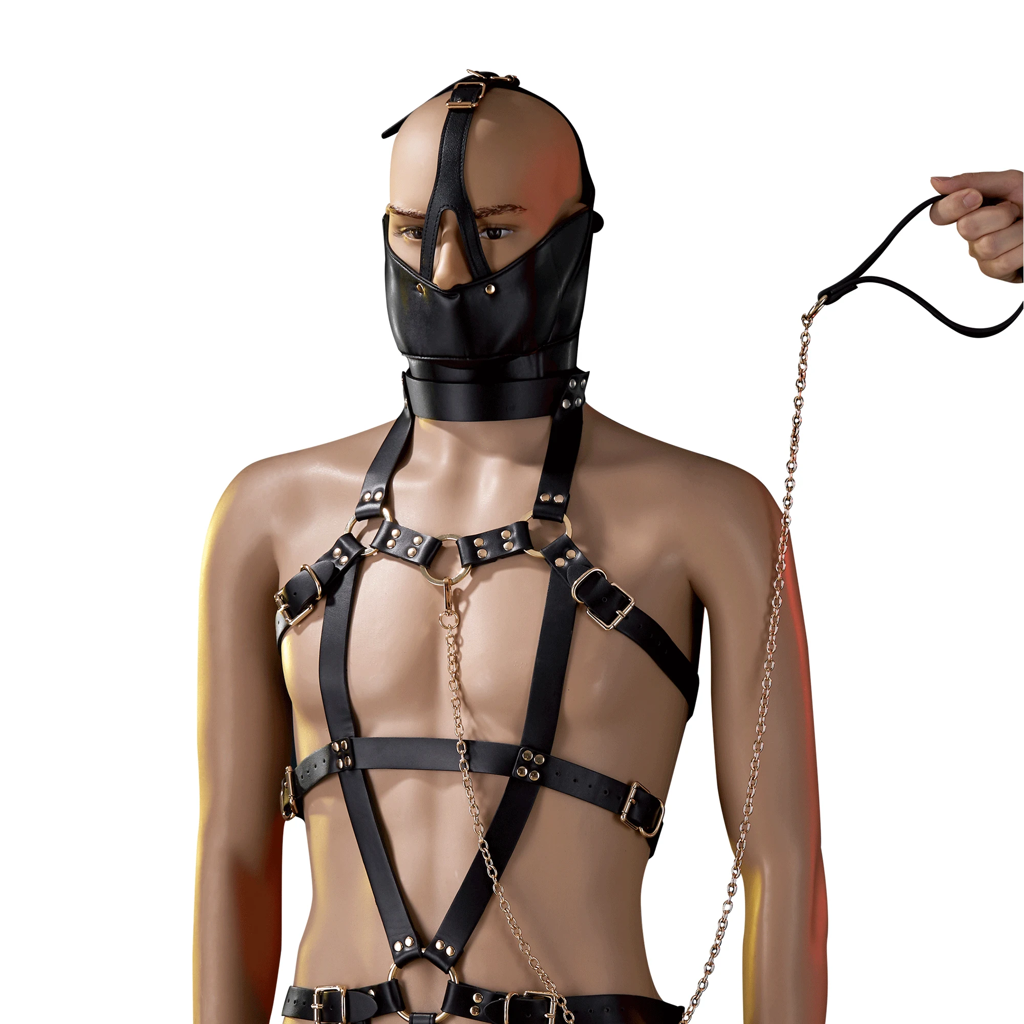 Bdsm leather personal collar