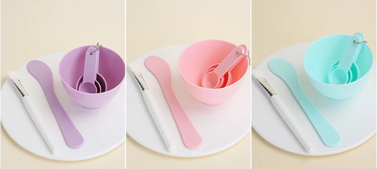Lameila wholesale 6pcs Beauty Cosmetic Facial DIY Mask Mixing Bowl Set 9064.jpg