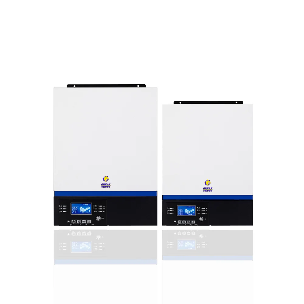 Vevor Hybrid Solar Mppt Dc to Ac 48v 220v 3kw 4kw Inverter Off Grid Voltronic Axpert VM III 5KW
