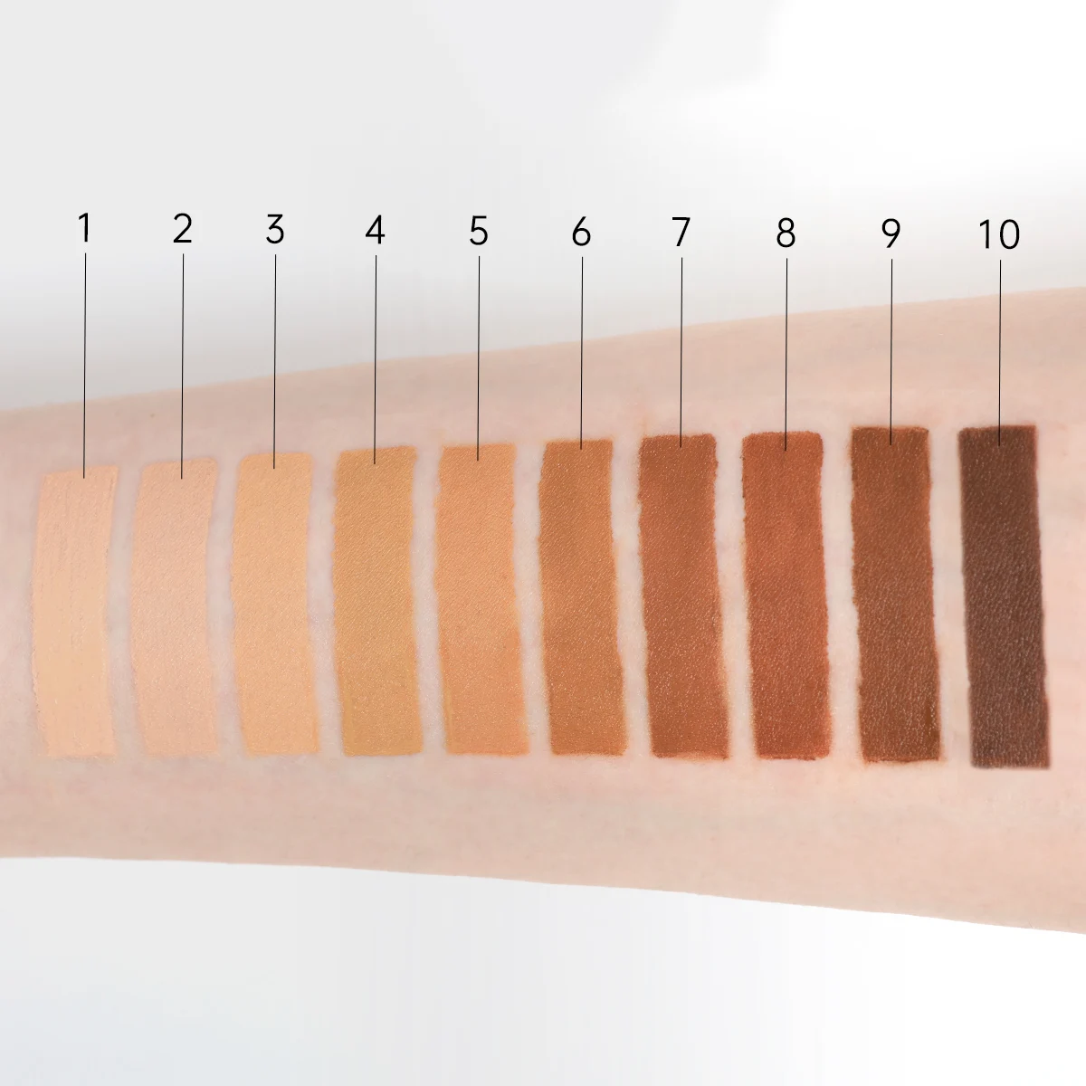 10 Color High Quality Foundation Makeup Sample Liquid Full Cover Long Lasting Private Label Matte Waterproof Make up Foundation