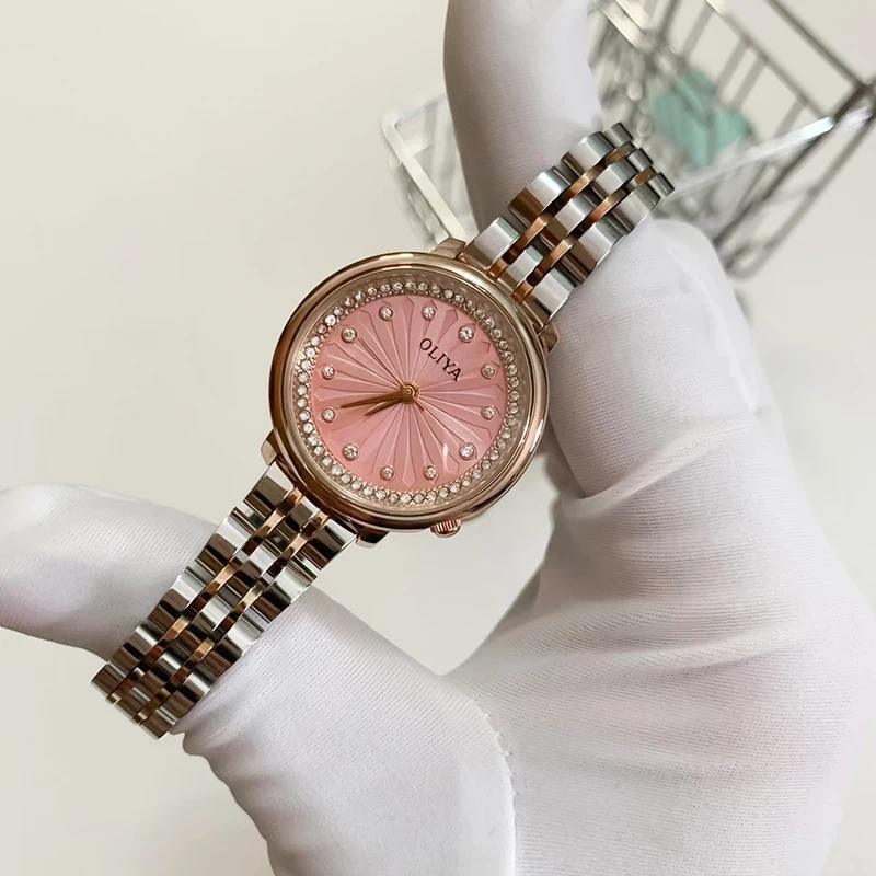 Stainless Steel Custom Watches For Women Rolex Datejust Ladies