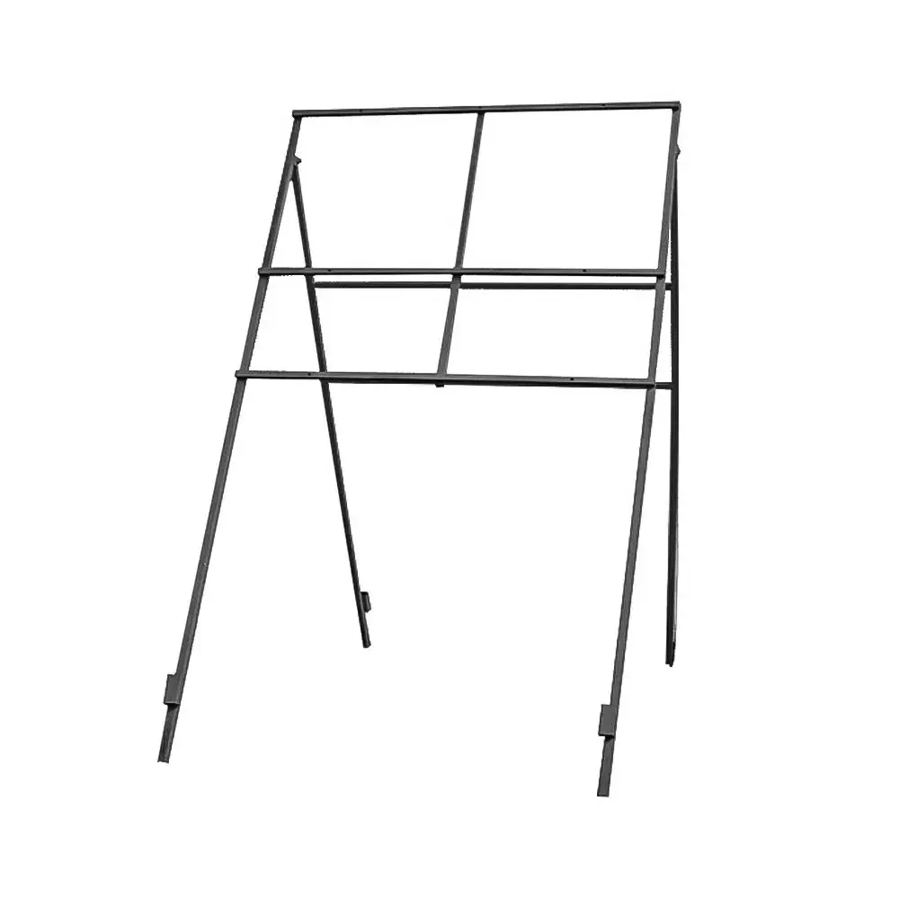G  Temporary Road Works QuickFit Frame With Centred Sign Faces Sign Frames