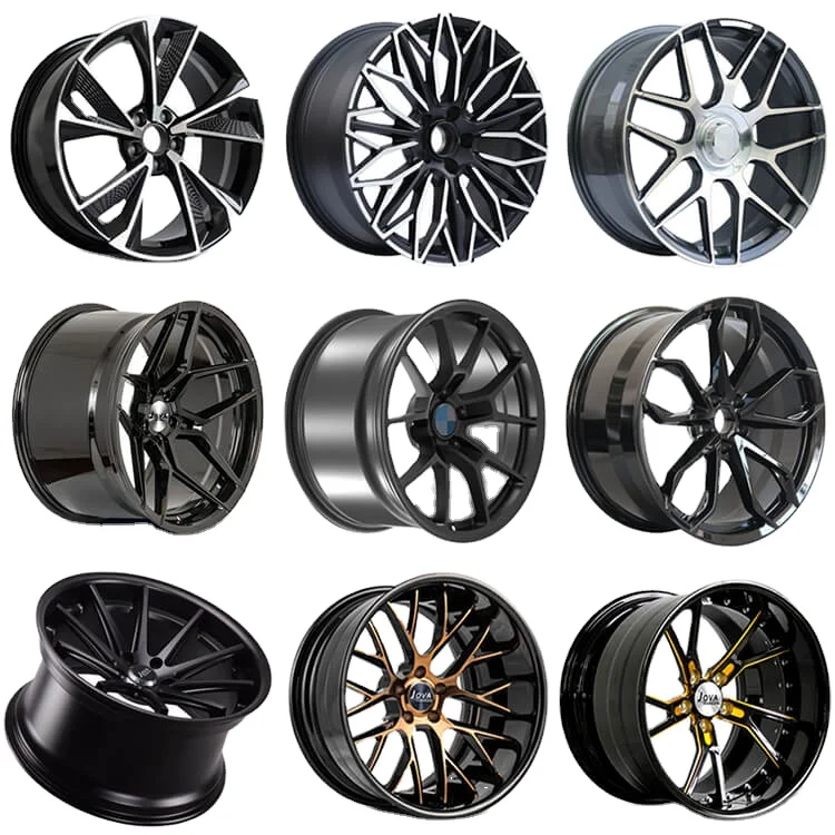 Forged Grey Wheels Car Rims Felgen Zoll 15 16 17 18 19 20 22 24 Inch ...