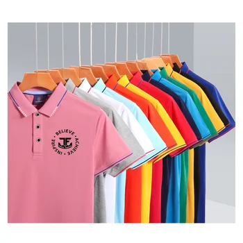 Custom High Quality 15 % polyester 85 %cotton soft  Golf Polo Shirt men's women s Plain Printing logo Sublimation Polo Shirts