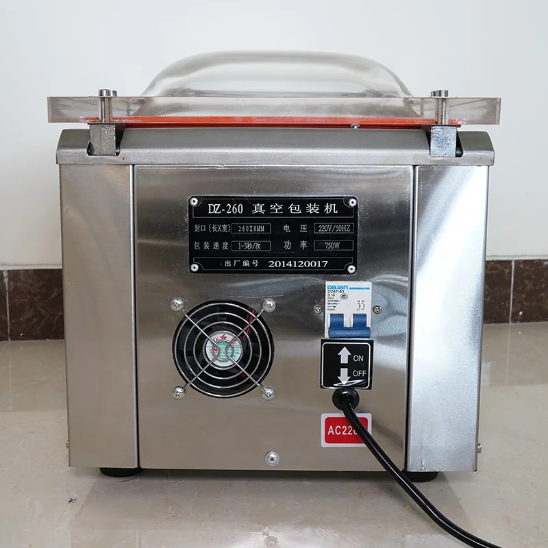 
Вакуумный упаковщик с одной камерой, вакуумная упаковочная машина для продуктов, мяса, курицы 