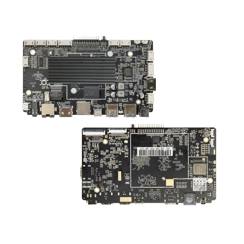 Высокотемпературная система RK3588 8K Встроенная системная плата видео AI 8G ОЗУ Android 12 для турникета метро