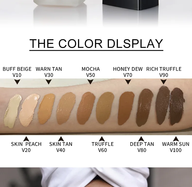 Perfect Face Foundation Makeup Waterproof Dark Skin Private Label Matte  Foundation - Buy Vegan Foundation Makeup,Full Coverage Foundation,Custom  Logo Face Foundation Product on 