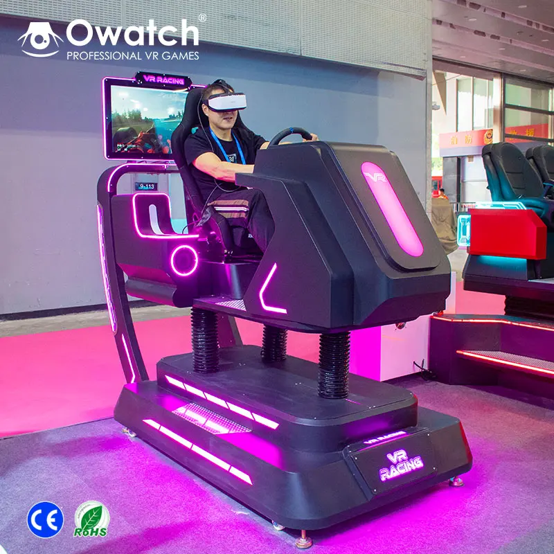Game Hall Virtual Reality Driving Equipment VR Car Racing Simulator Electronic Game Car Race Game Machine
